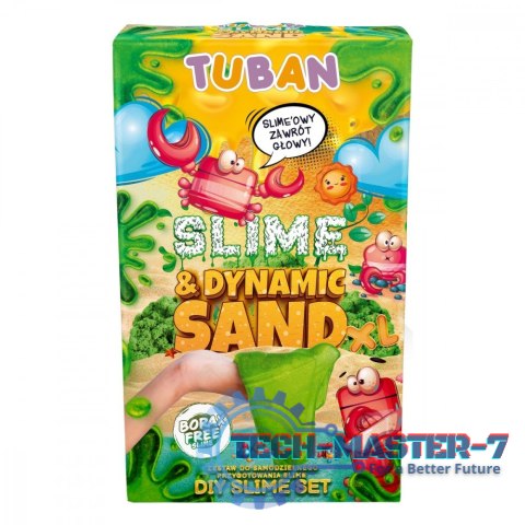 Zestaw DIY Slime i piasek dynamiczny XL Zestaw DIY Slime i piasek dynamiczny XL