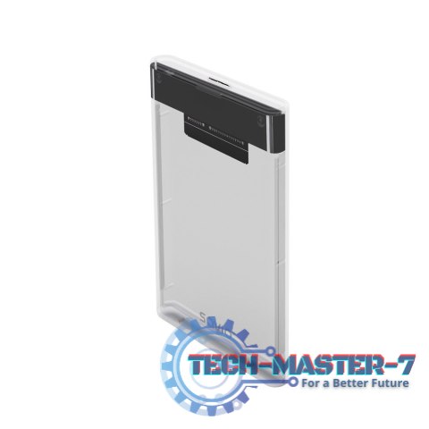 Zewnętrzna obudowa na dysk HDD/SSD 2.5", USB 3.0, AK-66, transparentna Zewnętrzna obudowa na dysk HDD/SSD 2.5", USB 3.0, AK-66, transparentna