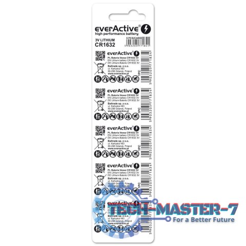 Baterie litowe mini CR1632 blister 5 sztuk Baterie litowe mini CR1632 blister 5 sztuk