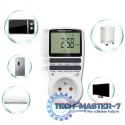 Elektroniczny programator czasowy PC0628 | 3680W | 16A | LCD