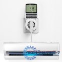 Elektroniczny programator czasowy PC0628 | 3680W | 16A | LCD