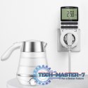 Elektroniczny programator czasowy PC0628 | 3680W | 16A | LCD