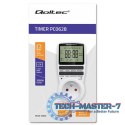 Elektroniczny programator czasowy PC0628 | 3680W | 16A | LCD