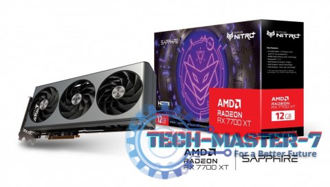 Karta graficzna Radeon RX 7700 XT NITRO+GAMING OC 12GB GDDR6 192bit 2DP