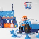 Klocki konstrukcyjne Waffle mini - Posterunek policji