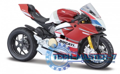 Model metalowy Motocykl Ducati Pani gale V4 Corse 1/18 z podstawką
