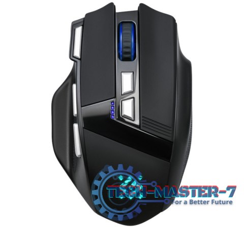 Mysz gamingowa bezprzewodowa Knight GM-885 3200DPI 8P Czarna