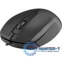 Mysz przewodowa optyczna Alpha MB-507 1000DPI 3P czarna
