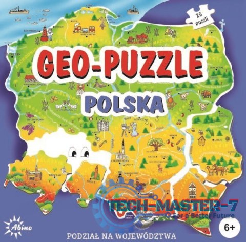 Puzzle Geo-Puzzle Polska