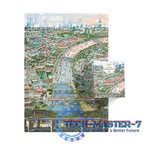Puzzle Puzzlove Miasto Warszawa 1000 elementów Puzzle Puzzlove Miasto Warszawa 1000 elementów