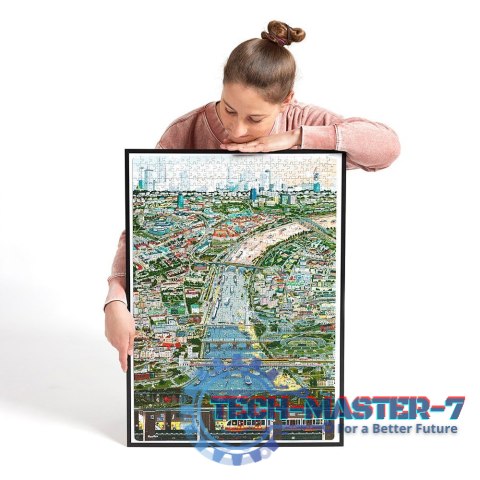 Puzzle Puzzlove Miasto Warszawa 1000 elementów Puzzle Puzzlove Miasto Warszawa 1000 elementów