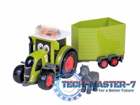 Traktor Claas z przyczepą dla konia Happy People