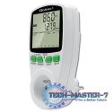 Watomierz Licznik zużycia energii PM0627 z historią pomiaru | 3680W | 16A | LCD