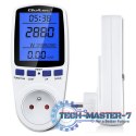 Watomierz licznik zużycia energii PM0626 | 3680W | 16A | LCD
