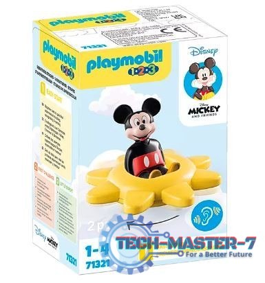 Zestaw z figurką 1.2.3 Disney 71321 Myszka Miki i słoneczko-grzechotka