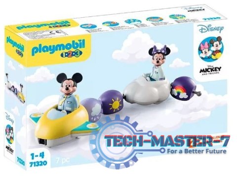 Zestaw z figurkami 1.2.3 Disney 71320 Przejażdżka w chmurach Miki i Minnie