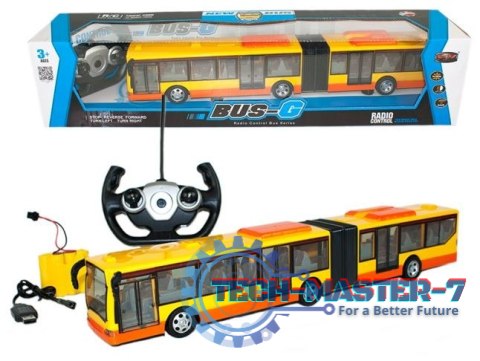 Autobus żółty R/C światło