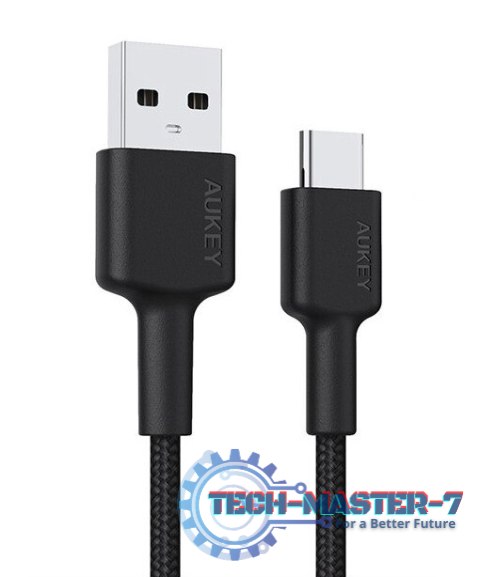CB-CD30 nylonowy kabel USB C - USB A | 0.9m | 3A | 60W PD | 20V CB-CD30 nylonowy kabel USB C - USB A | 0.9m | 3A | 60W PD | 20V