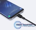 CB-CD30 nylonowy kabel USB C - USB A | 0.9m | 3A | 60W PD | 20V