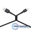 CB-NAC2 nylonowy kabel USB C - USB A | 1.8m | 3A | 60W PD | 20V