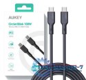 CB-SCC101 silikonowy kabel USB C - USB C | 1m | 5A | 100W PD | 20V