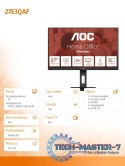 Monitor 27E3QAF 27 cali IPS HDMI DP Pivot Głośniki