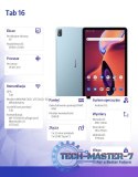 Tablet TAB16 8/256GB 7680 mAh 11 cali niebieski