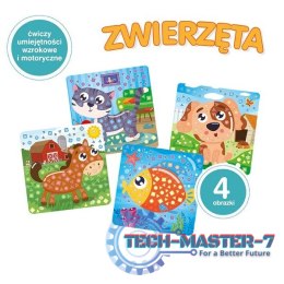 Wyklejanka Genialny Dzieciak Zręczna rączka - Zwierzęta