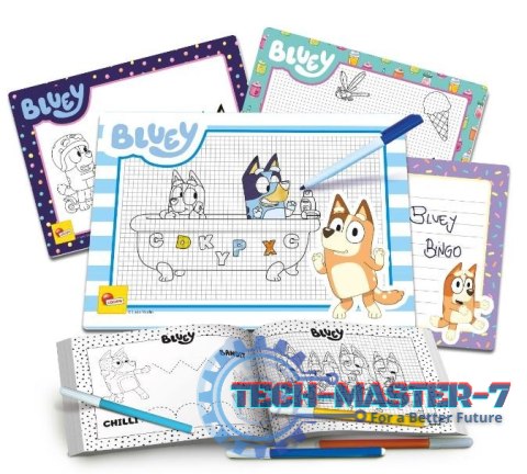 Zestaw Bluey Szkoła rysowania Zestaw Bluey Szkoła rysowania
