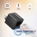 ADE-MINIC Karta sieciowa Gigabit Ethernet adapter, USB-A 3.2 Gen 1, instalacja automatyczna MINI
