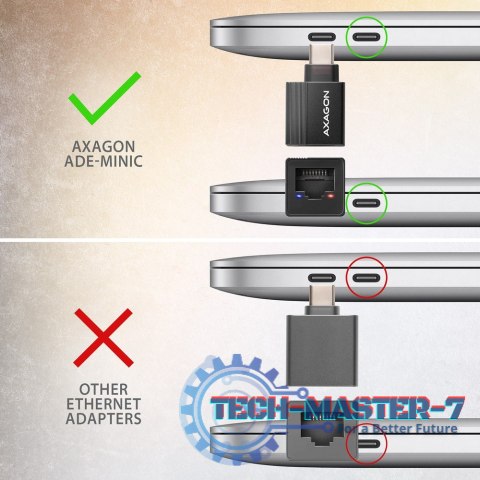 ADE-MINIC Karta sieciowa Gigabit Ethernet adapter, USB-A 3.2 Gen 1, instalacja automatyczna MINI ADE-MINIC Karta sieciowa Gigabit Ethernet adapter, USB-A 3.2 Gen 1, instalacja automatyczna MINI