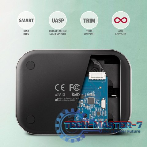 ADSA-DC Stacja dokująca USB 3.2 Gen 1 - 2x SATA 6G 2.5"/3.5" SSD/HDD ADSA-DC Stacja dokująca USB 3.2 Gen 1 - 2x SATA 6G 2.5"/3.5" SSD/HDD