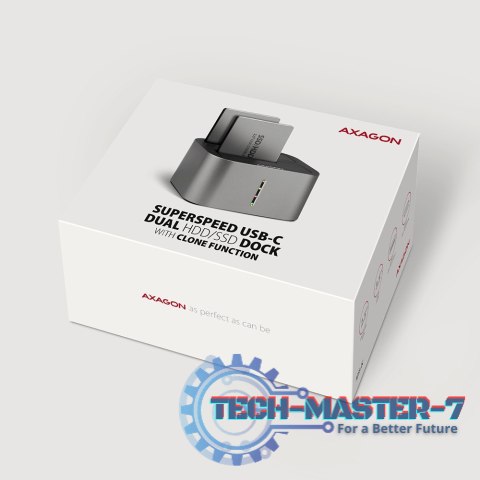 ADSA-DC Stacja dokująca USB 3.2 Gen 1 - 2x SATA 6G 2.5"/3.5" SSD/HDD ADSA-DC Stacja dokująca USB 3.2 Gen 1 - 2x SATA 6G 2.5"/3.5" SSD/HDD