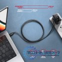 BUCM4X-CM10AB Kabel USB-C - USB-C, USB4 Gen 3x2 1m, PD 240W, 8K HD, ALU, oplot Czarny
