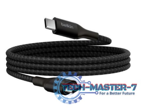Kabel BoostCharge USB-C/USB-C 240W 1m czarny Kabel BoostCharge USB-C/USB-C 240W 1m czarny