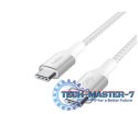 Kabel BoostCharge USB-C/USB-C 240W 2m biały