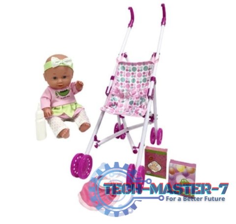 Lalka Julka 30 cm w wózku