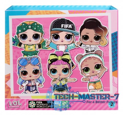 Lalki L.O.L. Surprise X FIFA Mistrzostwa Świata w Piłce nożnej Lalki L.O.L. Surprise X FIFA Mistrzostwa Świata w Piłce nożnej