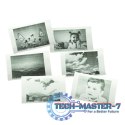 Aparat fotograficzny natychmiastowy drukarka termiczna + wkłady karta 32GB niebieski miś