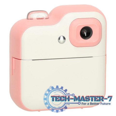 Aparat fotograficzny natychmiastowy drukarka termiczna + wkłady karta 32GB różowy Aparat fotograficzny natychmiastowy drukarka termiczna + wkłady karta 32GB różowy