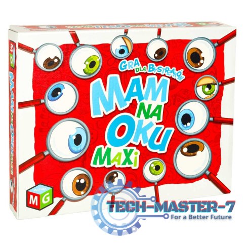 Gra edukacyjna dla dzieci Mam na oku Maxi 3+ MULTIGRA Gra edukacyjna dla dzieci Mam na oku Maxi 3+ MULTIGRA