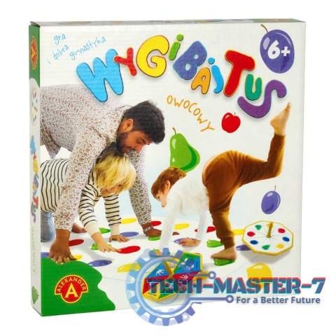 Gra zręcznościowa ruchowa Wygibajtus Owocowy 6+ ALEXANDER Gra zręcznościowa ruchowa Wygibajtus Owocowy 6+ ALEXANDER