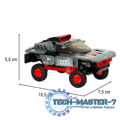 Samochód Rastar 10120 Audi RS Q e-tron 1:30 klocki 376el. Samochód Rastar 10120 Audi RS Q e-tron 1:30 klocki 376el.