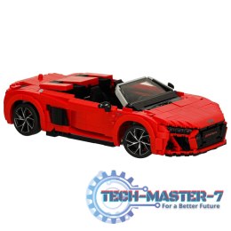 Samochód Rastar 93800 AUDI R8 Spyder 1:14 klocki 1440 el.