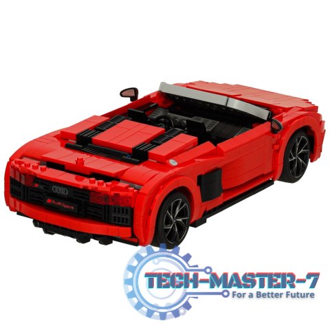 Samochód Rastar 93800 AUDI R8 Spyder 1:14 klocki 1440 el. Samochód Rastar 93800 AUDI R8 Spyder 1:14 klocki 1440 el.