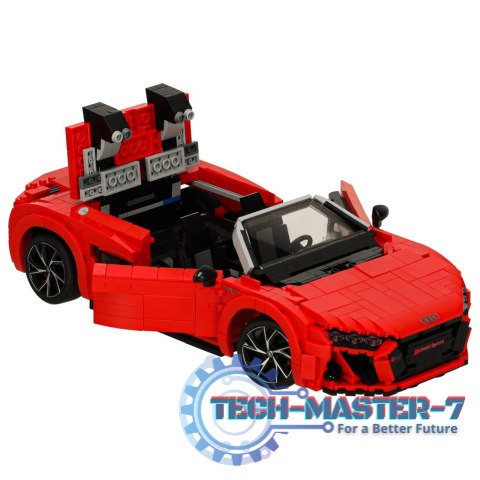 Samochód Rastar 93800 AUDI R8 Spyder 1:14 klocki 1440 el. Samochód Rastar 93800 AUDI R8 Spyder 1:14 klocki 1440 el.