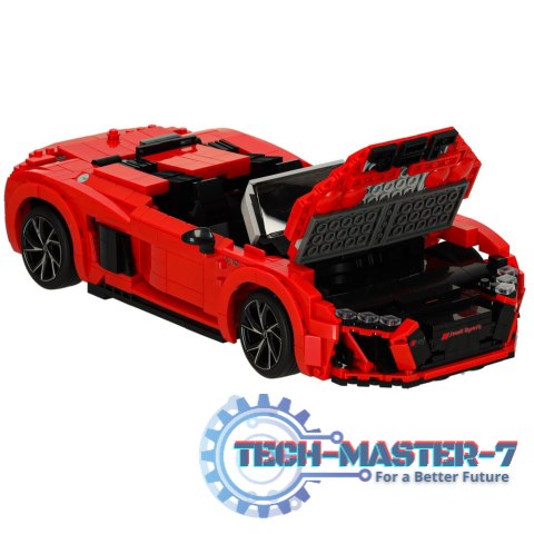 Samochód Rastar 93800 AUDI R8 Spyder 1:14 klocki 1440 el. Samochód Rastar 93800 AUDI R8 Spyder 1:14 klocki 1440 el.