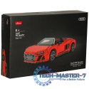 Samochód Rastar 93800 AUDI R8 Spyder 1:14 klocki 1440 el.