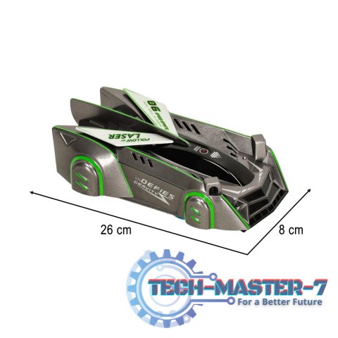 Samochód zdalnie sterowany Laser Car szary Samochód zdalnie sterowany Laser Car szary