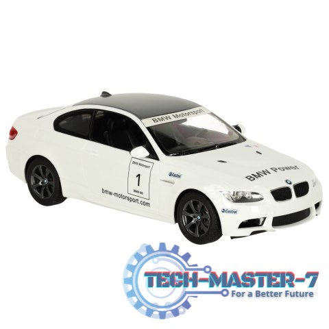 Samochód zdalnie sterowany Rastar 48000 BMW M3 1:14 biały Samochód zdalnie sterowany Rastar 48000 BMW M3 1:14 biały